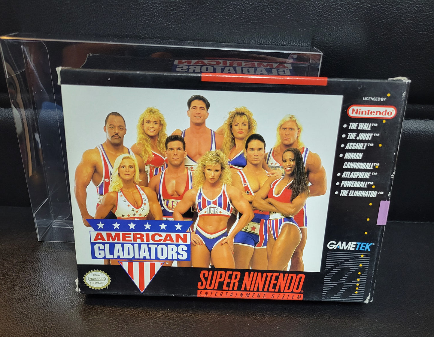 American Gladiators (SNES) - Super Nintendo Ent. 1993 IMMACULATE Condition - (REAL CIB)