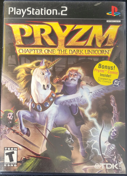 Pryzm Chapter One: The Dark Unicorn LIMITED EDITION - Sony PlayStation 2 PS2 (CIB) Pre-Owned Tested & Working Great Shape!