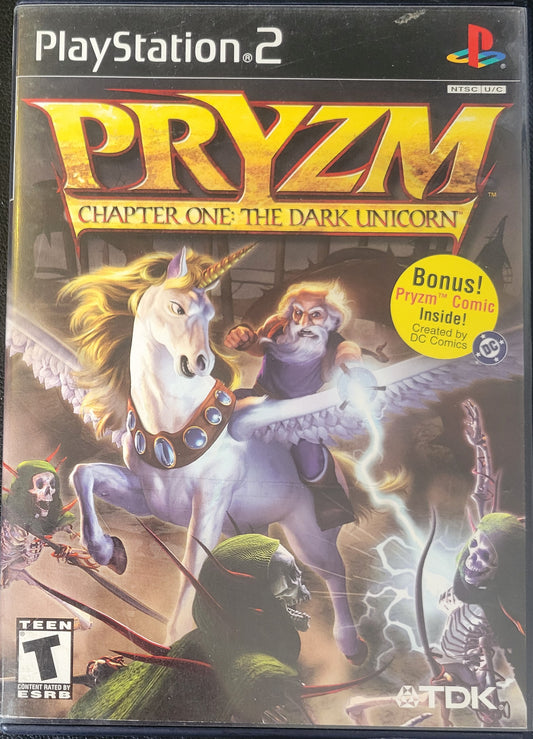 Pryzm Chapter One: The Dark Unicorn LIMITED EDITION - Sony PlayStation 2 PS2 (CIB) Pre-Owned Tested & Working Great Shape!