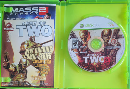Army Of Two 1 & 2 - (CIB) - Microsoft XBOX 360 - Pre-Owned Like New CLEAN DISC