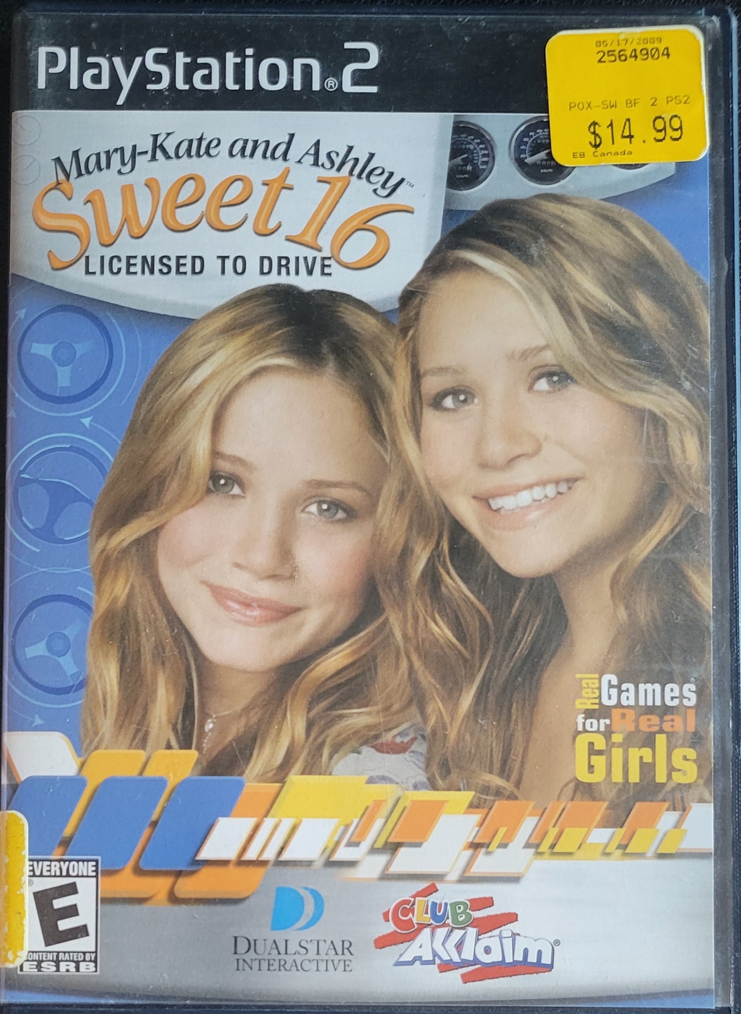 Mary-Kate & Ashley Sweet 16: Licensed to Drive – Sony PlayStation 2 PS2 (CIB) – Tested – Re-Sealed (2003)