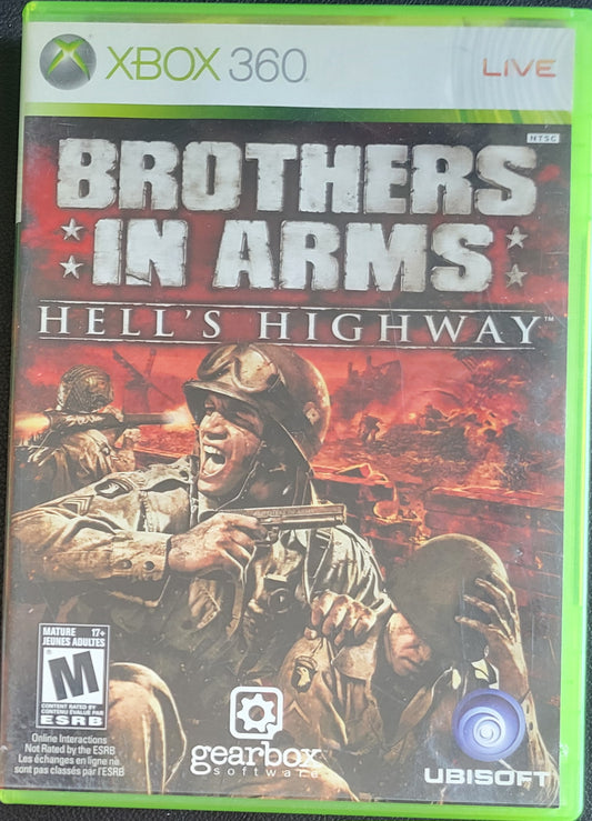Brothers In Arms: Hell's Highway - (CIB) - Microsoft XBOX 360 - Pre-Owned Like New CLEAN DISC