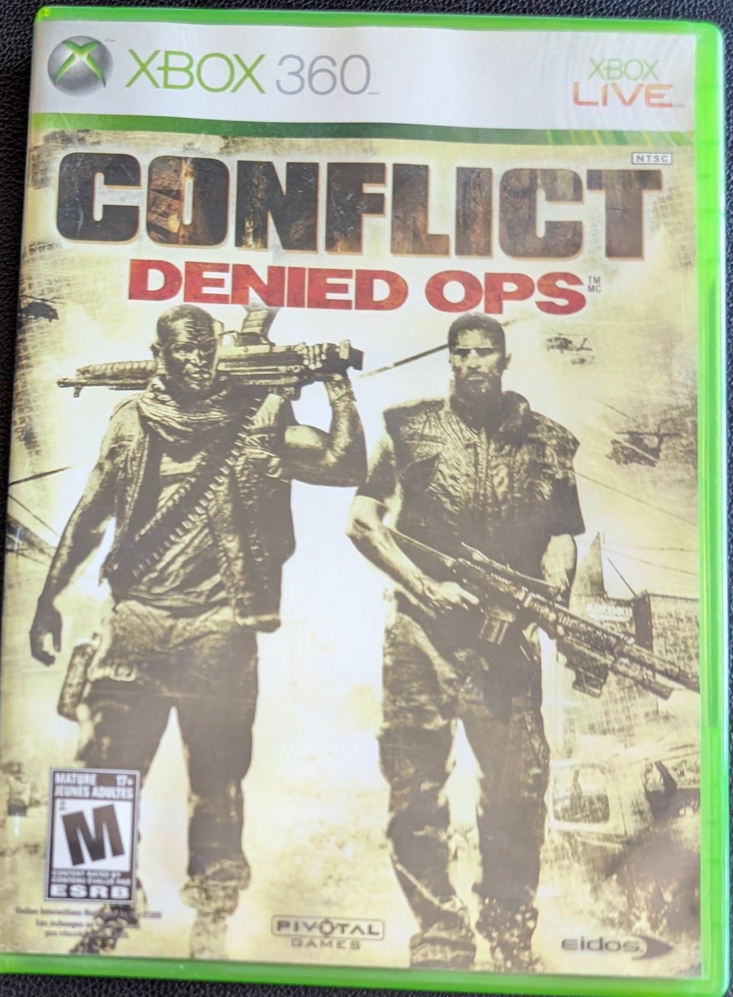Conflict: Denied Ops (2008) - CIB Xbox 360 | RE-Sealed