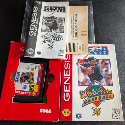 World Series Baseball '96 - Boxed CIB (Sega Genesis) | 1996 | Sports / Baseball