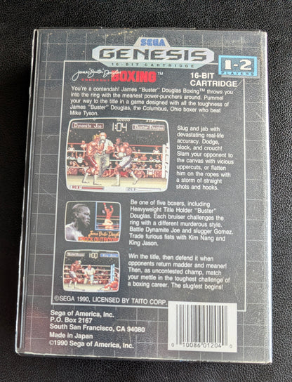 James "Buster" Douglas Knockout Boxing - Boxed CIB (Sega Genesis) | 1992 | Sports / Boxing