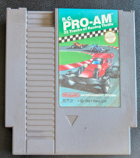 R.C. Pro-Am (1988) - Nintendo NES | Authentic | Cleaned & Tested + Protection Sleeve