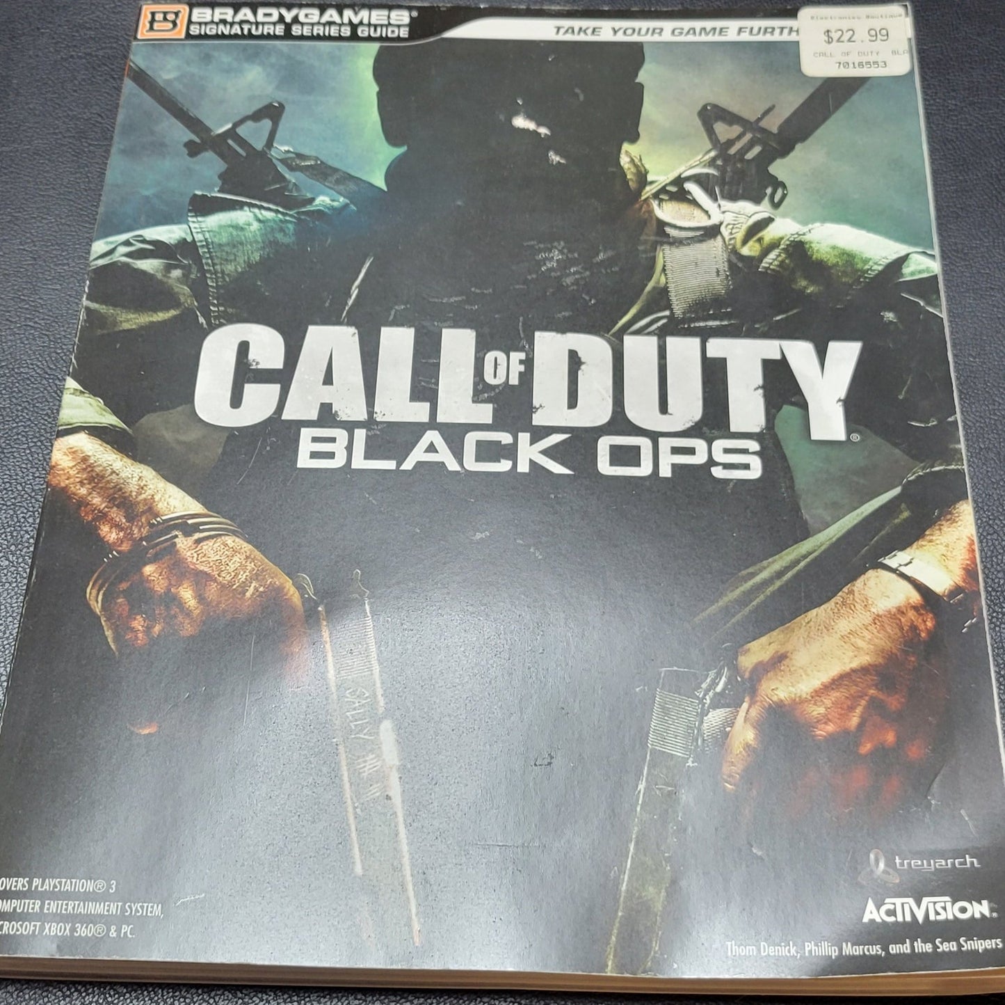 Original COD Call Of Duty Black Ops Brady Games Signature Series Guide - Pre-Owned Magazine In Great Shape