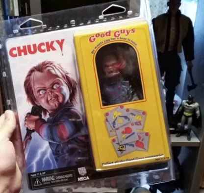 CHILDS PLAY 6 Inch Chucky Good Guys Doll Classic Horror Figure Neca Boxed Set