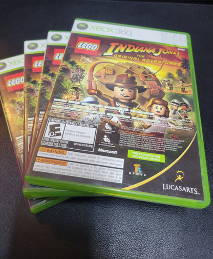 Indiana Jones & Kung Fu Panda – Microsoft XBOX 360 – CIB Pre-Owned Great Shape Tested &amp; Working (2008)