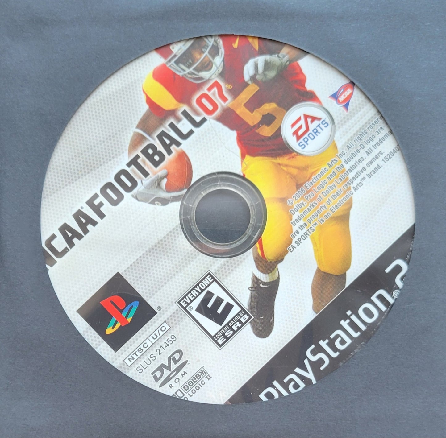 NCAFF Football 07 - Sony PlayStation 2 Ps2 (Disc Only) - Used Condition