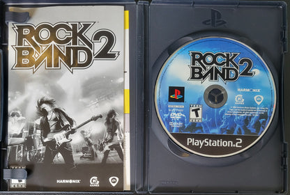 Rock Band 2 - Sony PlayStation 2 PS2 (CIB) Pre-Owned Tested & Working LIKE NEW