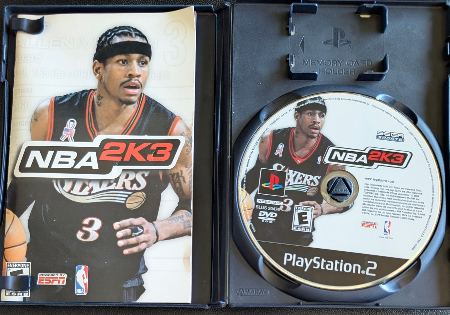 NBA 2K3: Allen Iverson (2002) - CIB PlayStation 2 (PS2) | RE-Sealed