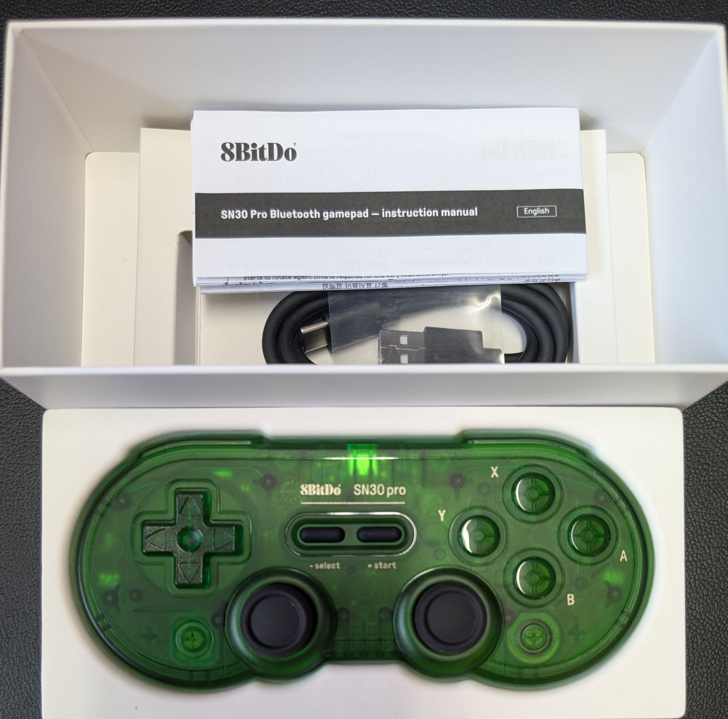 8BitDo SN30 Pro Universal Bluetooth Controller | Multi-Platform Gaming | Analog Joysticks | Multiple Colors