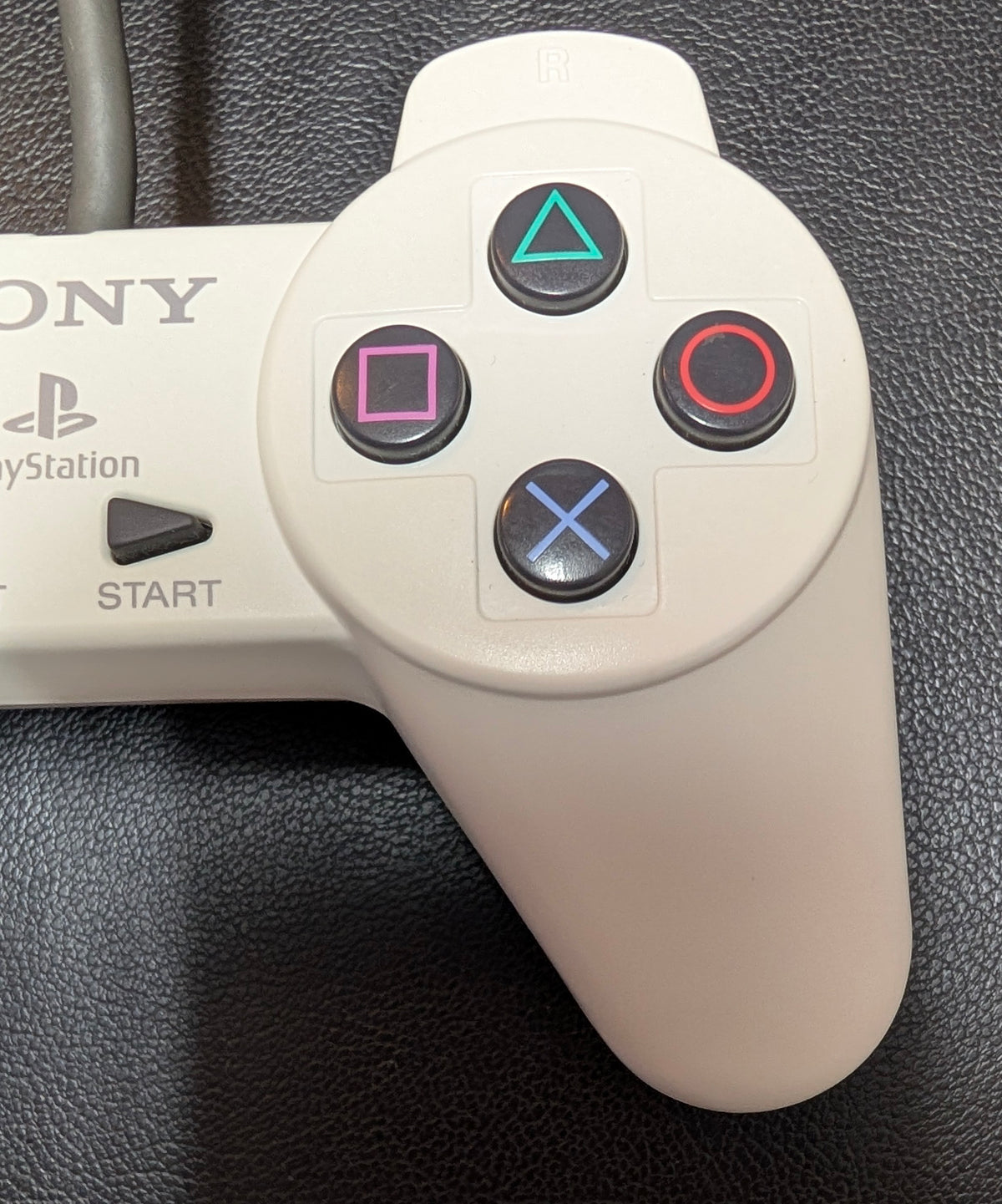 Sony PlayStation PS1 Controller SCPH-1080 UW (1994) | White | Complete in Box (CIB) | Open Box | Rare