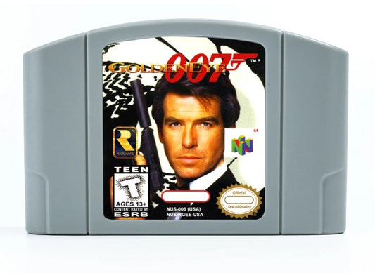 GOLDEN EYE: 007 ( Nintendo 64 Console 2000 ) Ntsc Or Pal Cartridge Only