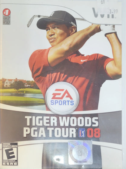 Tiger Woods PGA Tour 08 – Nintendo Wii CIB – Great Shape – Clean Disc