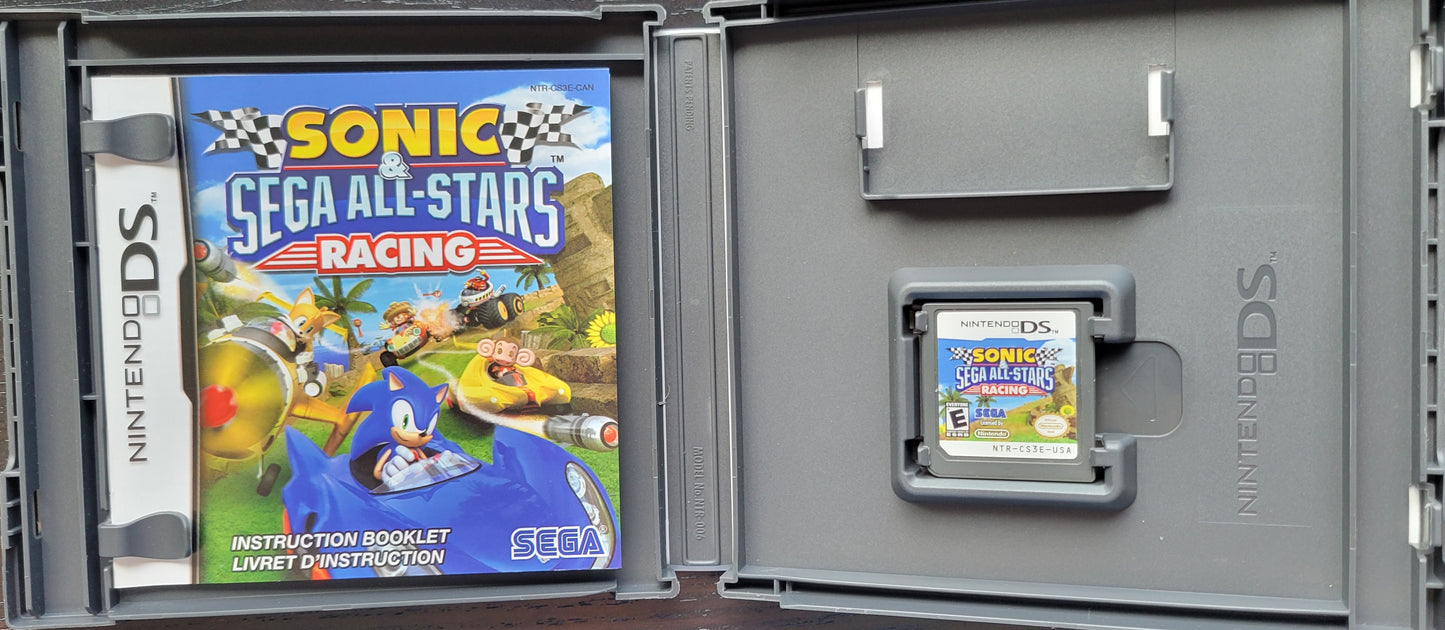 Sonic & Sega All-Stars Racing - Nintendo DS - Handheld Console NTSC Cartridge Only Tested & Working