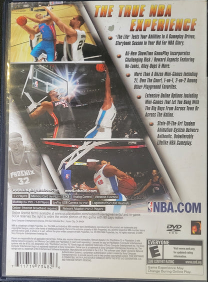 NBA 06: The Life Vol 1 - Sony PlayStation 2 PS2 (CIB) Pre-Owned Tested & Working Great Shape!