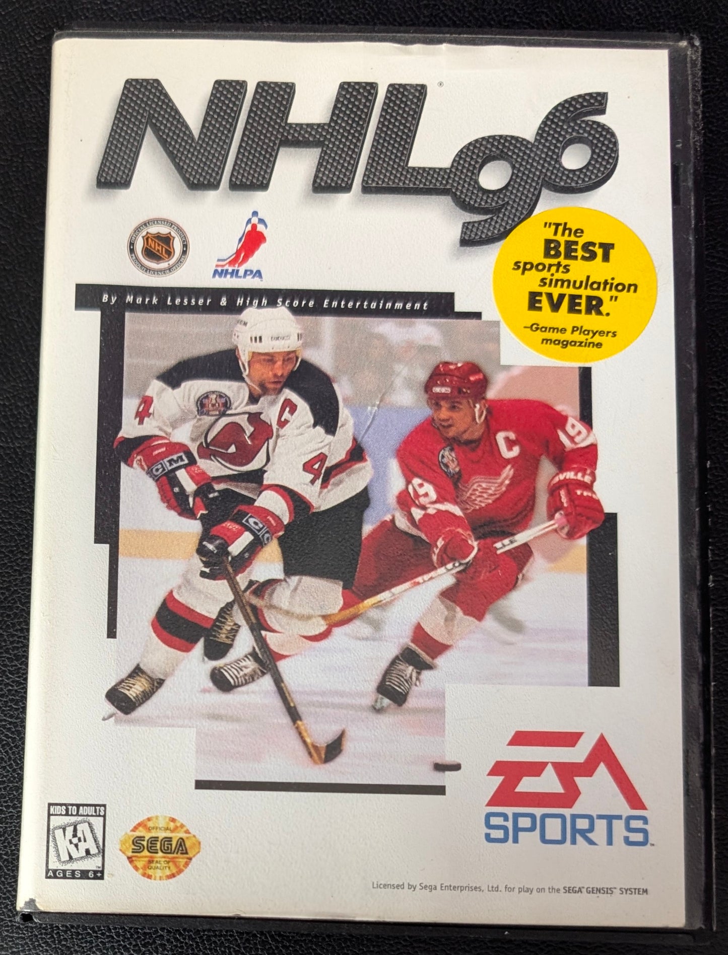 NHL '96 - Boxed CIB (Sega Genesis) | 1995 | Sports / Hockey