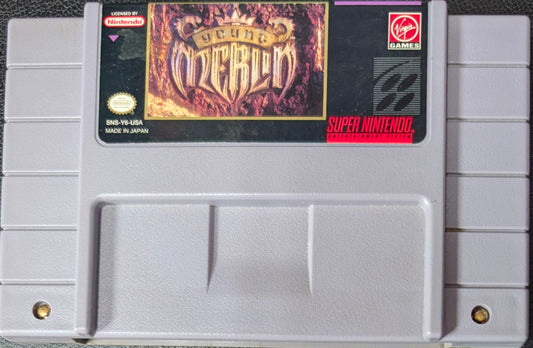 Young Merlin - Authentic Cartridge Only (Super Nintendo) | 1994 | Action-Adventure