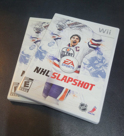 NHL Slapshot – Nintendo Wii CIB – Great Shape – Clean Disc