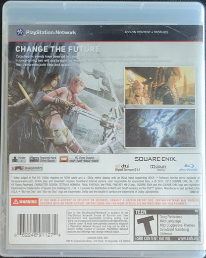 Final Fantasy XIII-2 (CIB) – Sony PlayStation 3 PS3 – Re-Sealed
