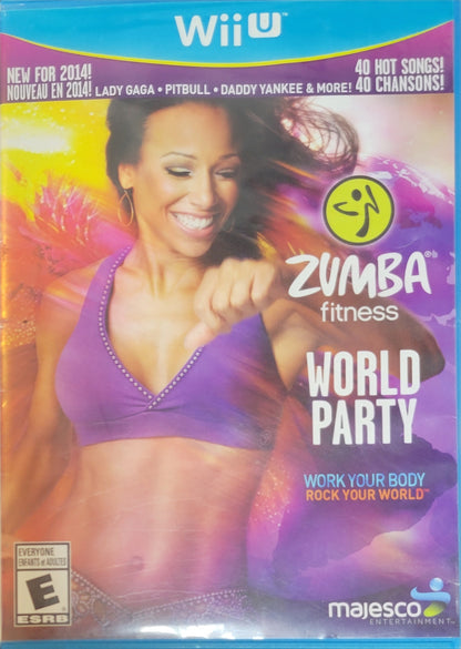 Zumba Fitness World Party – 2013 Nintendo Wii U CIB Re-Sealed Clean Disc