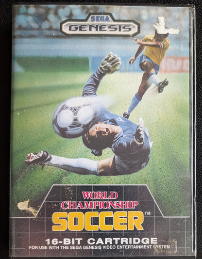 World Championship Soccer - Boxed CIB (Sega Genesis) | 1994 | Sports / Soccer