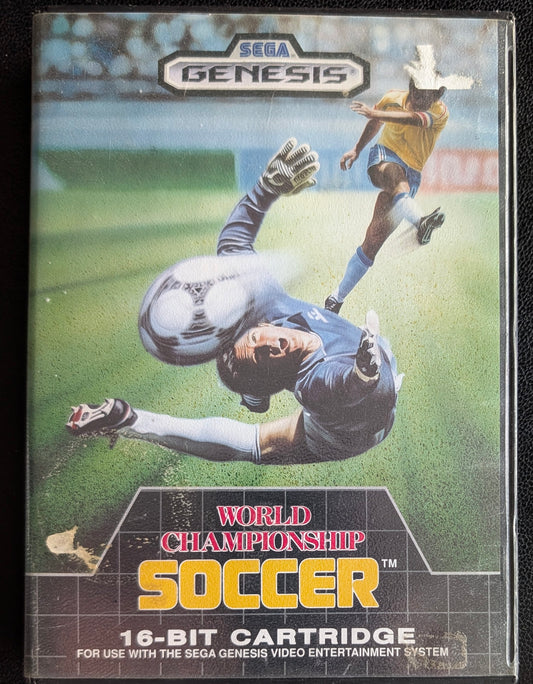 World Championship Soccer - Boxed CIB (Sega Genesis) | 1994 | Sports / Soccer