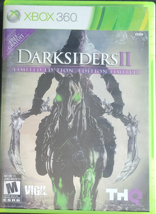 Darksiders 2 Limited Edition - (CIB) - Microsoft XBOX 360 - Pre-Owned Like New CLEAN DISC