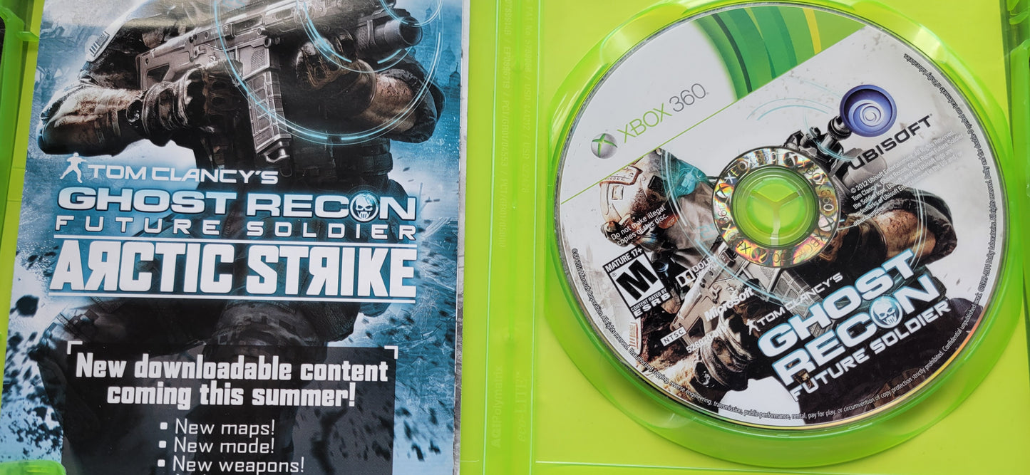 Ghost Recon: Future Soldier - Microsoft XBOX 360 - CIB Pre-Owned Great Shape Tested & Working