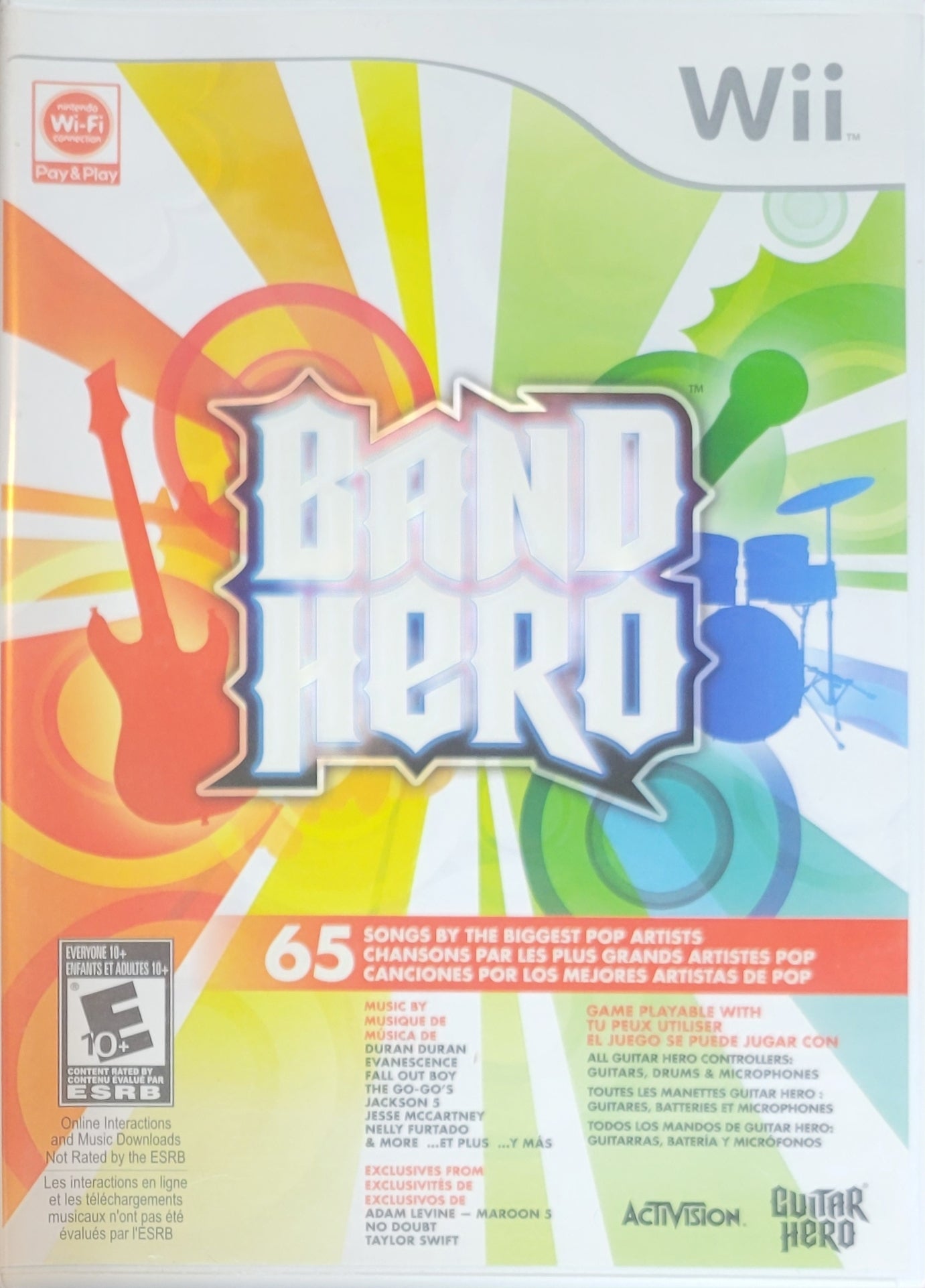 Band Hero – 2009 Nintendo Wii CIB Re-Sealed Clean Disc