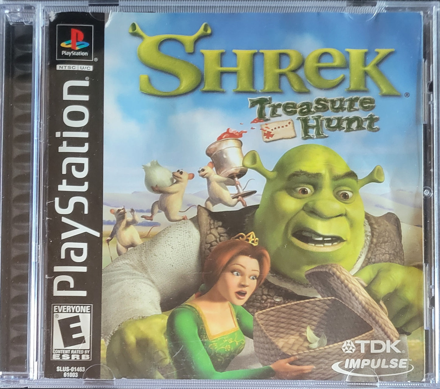 Shrek Treasure Hunt – Sony PlayStation 1 PS1 CIB – Re-Sealed (2002)