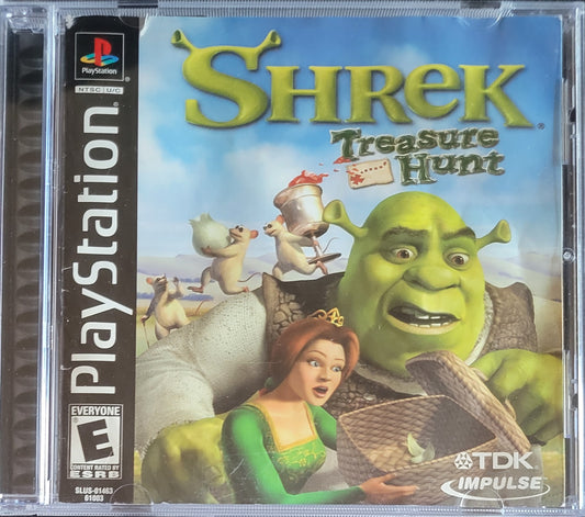 Shrek Treasure Hunt – Sony PlayStation 1 PS1 CIB – Re-Sealed (2002)