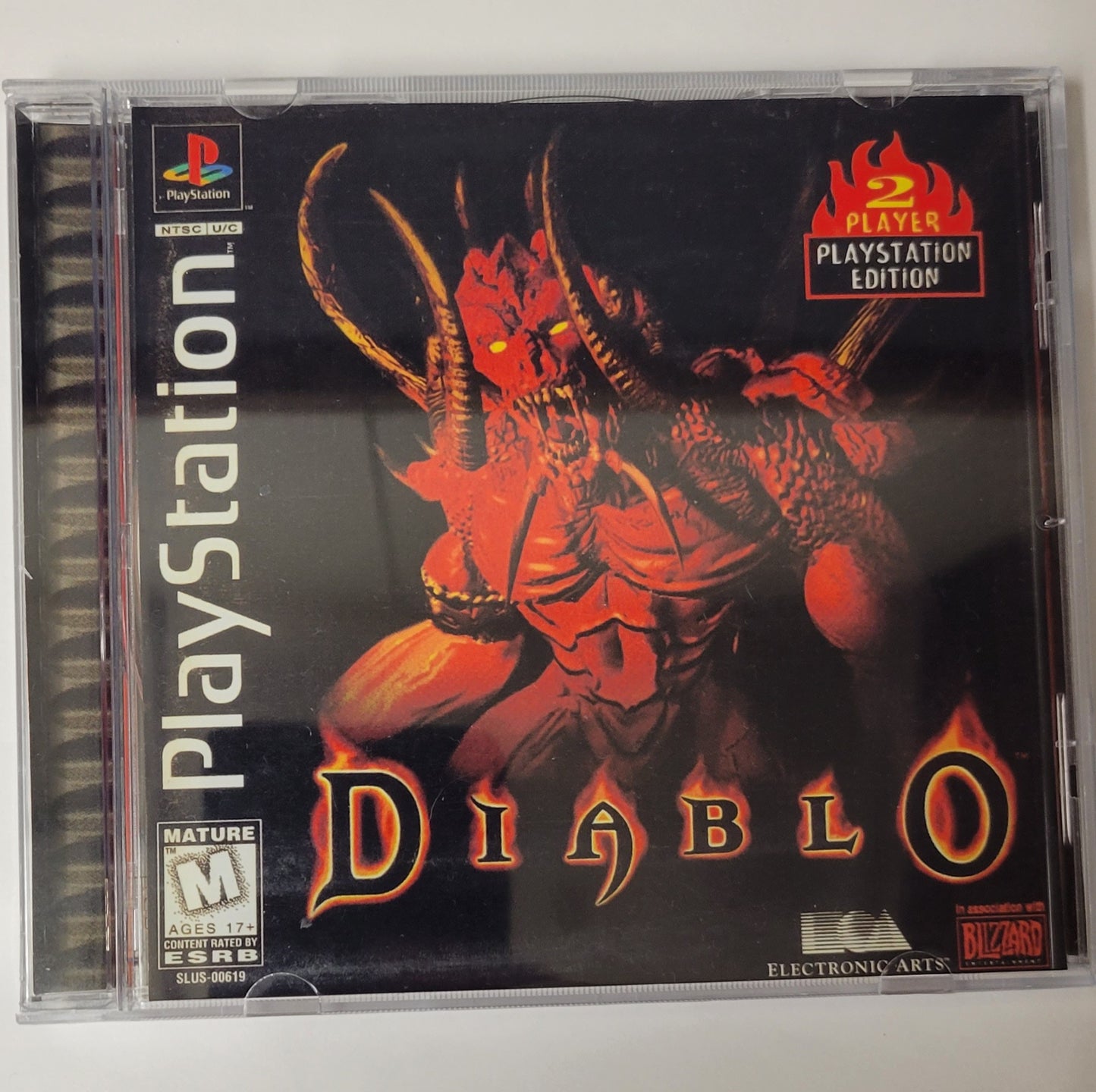 Diablo - Sony PlayStation 1 PS1 Modded Complete in Box (CIB) - New and Mint Condition