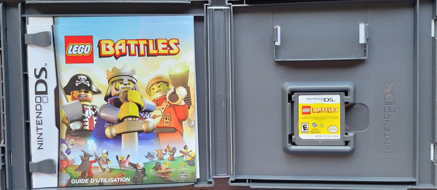 LEGO: BATTLES - Nintendo DS - Handheld Console NTSC Cartridge Only Tested & Working