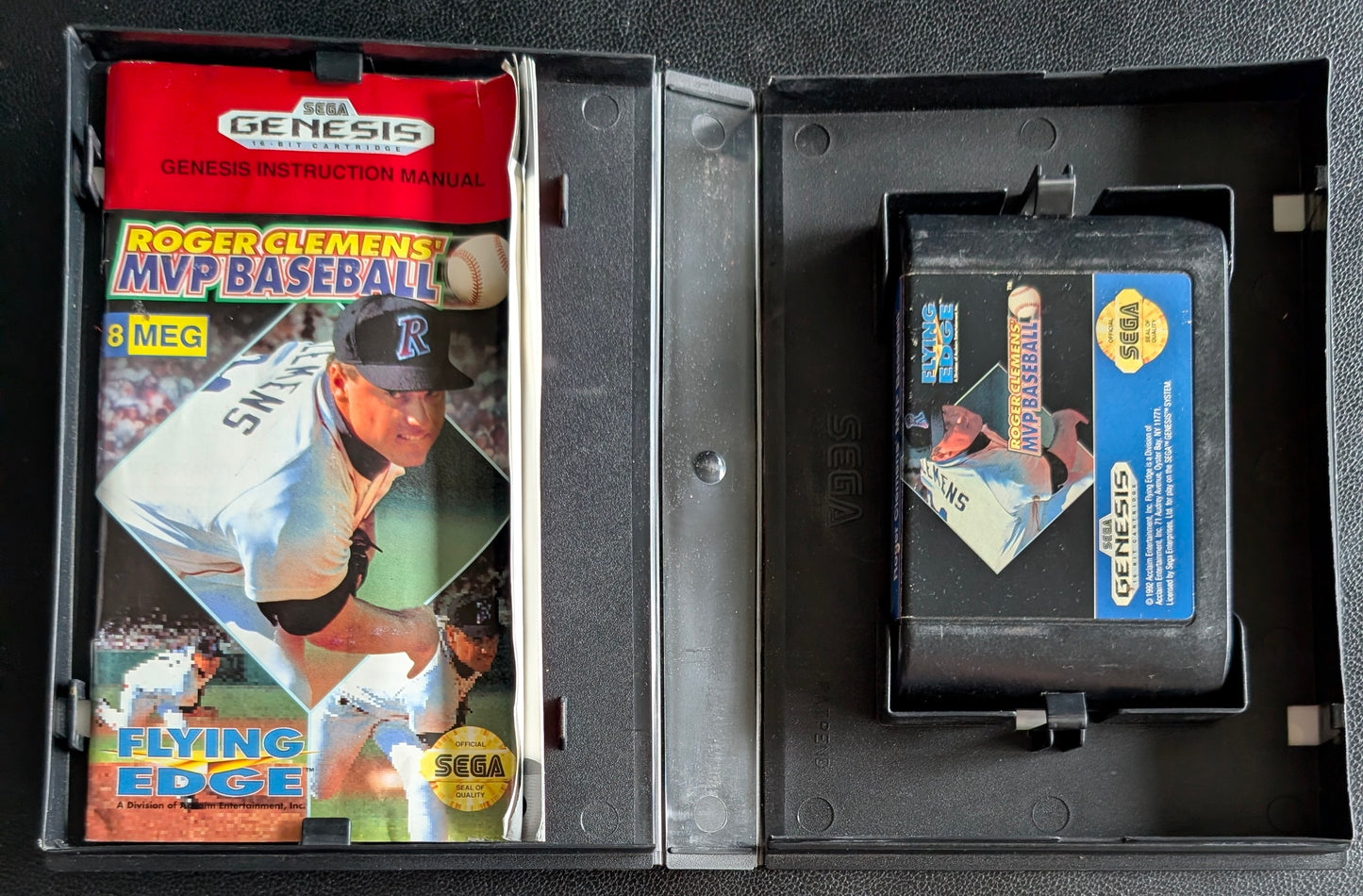 Roger Clemens' MVP Baseball - Boxed CIB (Sega Genesis) | 1991 | Sports / Baseball