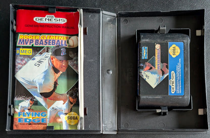 Roger Clemens' MVP Baseball - Boxed CIB (Sega Genesis) | 1991 | Sports / Baseball