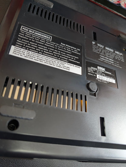 MINT Sega Genesis Model 2 Sonic 2 Edition – OPEN BOX | Complete | FACTORY New Condition