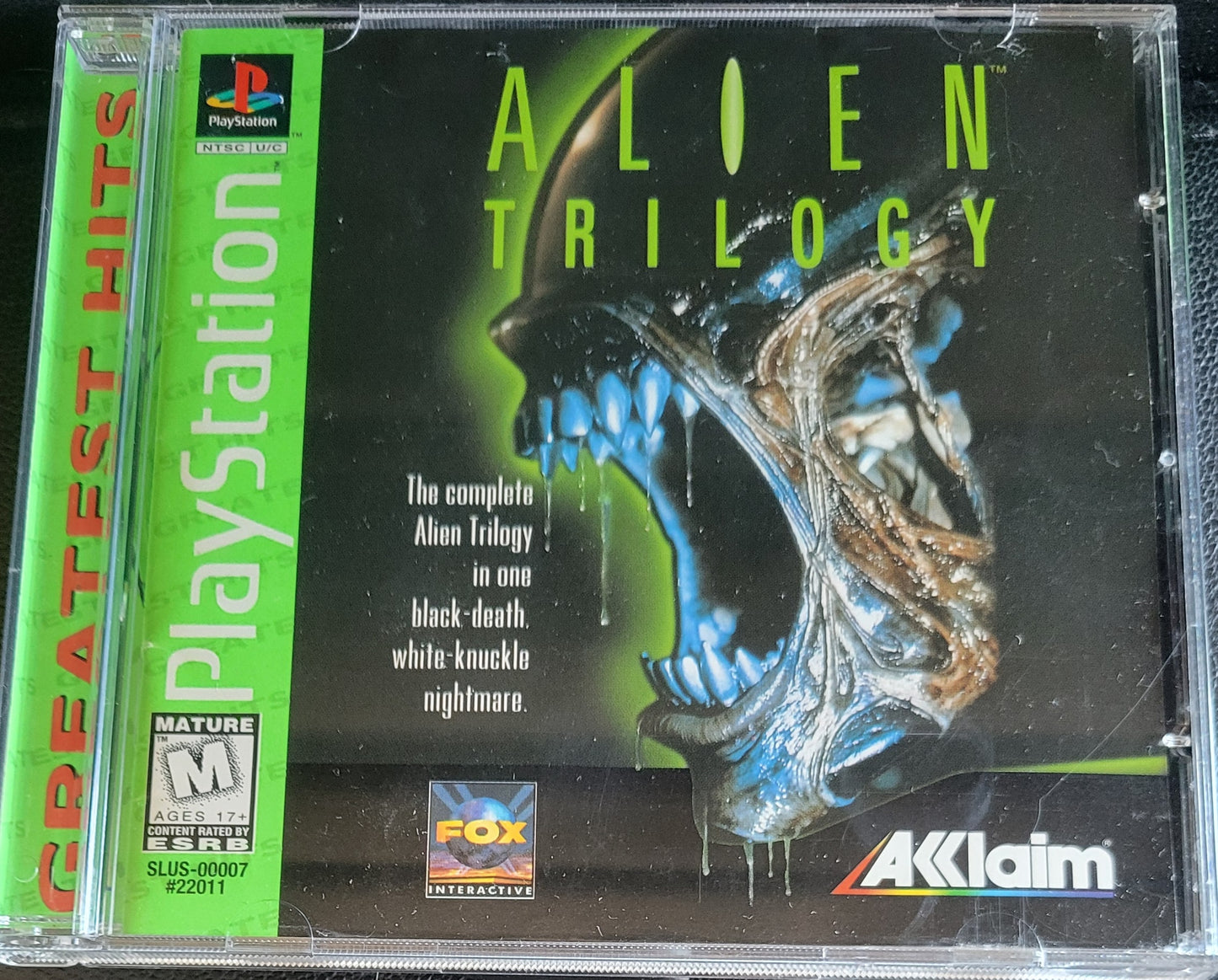 Alien Trilogy Greatest Hits – Sony PlayStation 1 PS1 (1995) – Complete in Box (CIB) – Like New
