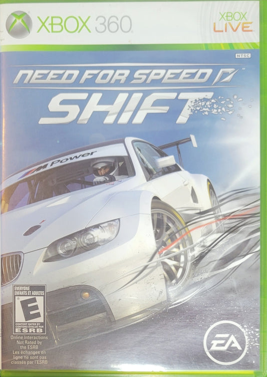 Need for Speed Shift – Microsoft Xbox 360 CIB – Clean Disc – RE-SEALED (2009)