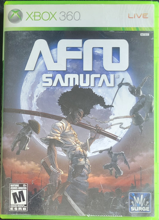 Afro Samurai - (CIB) - Microsoft XBOX 360 - Pre-Owned Like New CLEAN DISC