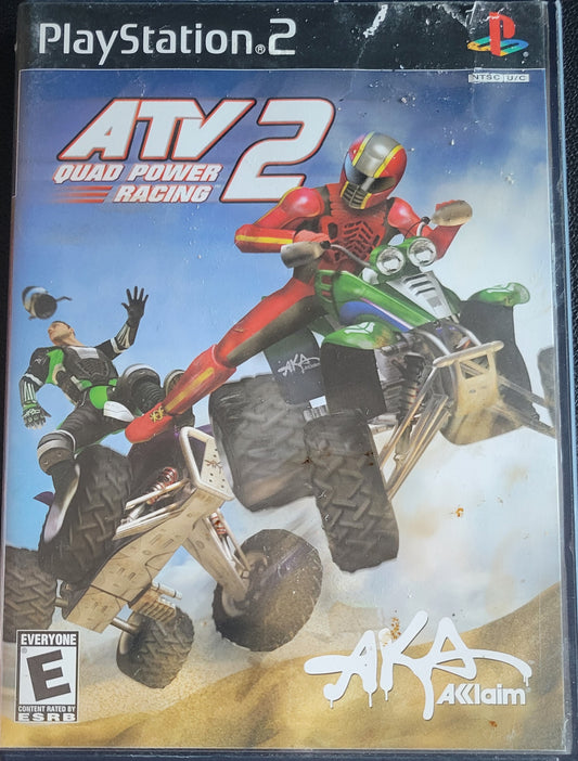 ATV 2 Quad Power Racing – Sony PlayStation 2 PS2 (CIB) – Tested – Re-Sealed (2003)