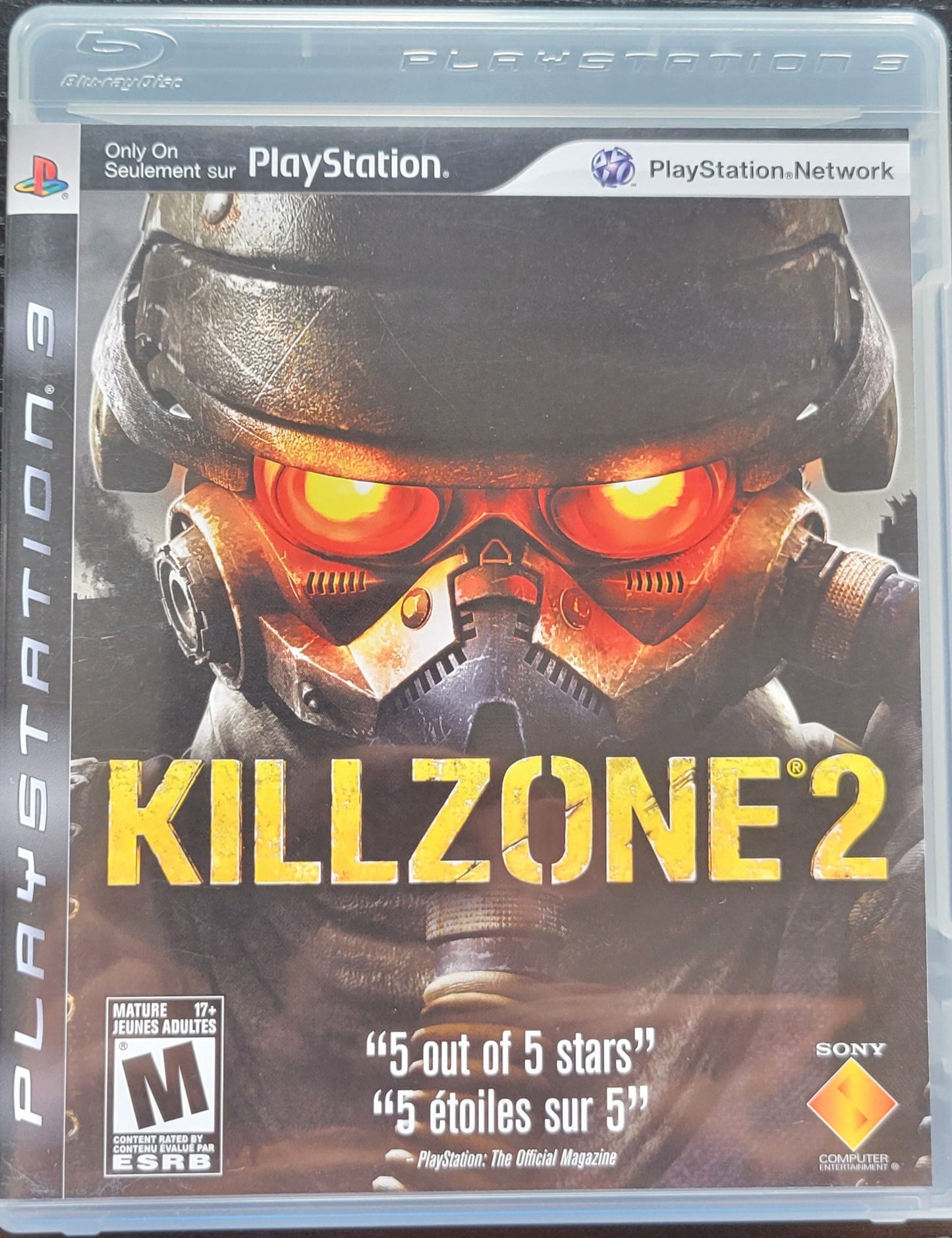 Killzone 2 - 2013 Sony PlayStation 3 PS3 Pre-Owned Great Shape Tested & Working