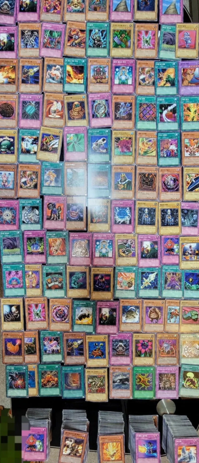 Rare Vintage Yugioh 1000 + Card Lot 1st Edition Holo & More Korean Edition