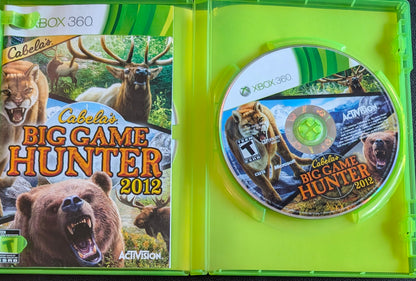 Cabela's Big Game Hunter 2012 – 2011 Microsoft Xbox 360 CIB – RE-Sealed – Excellent