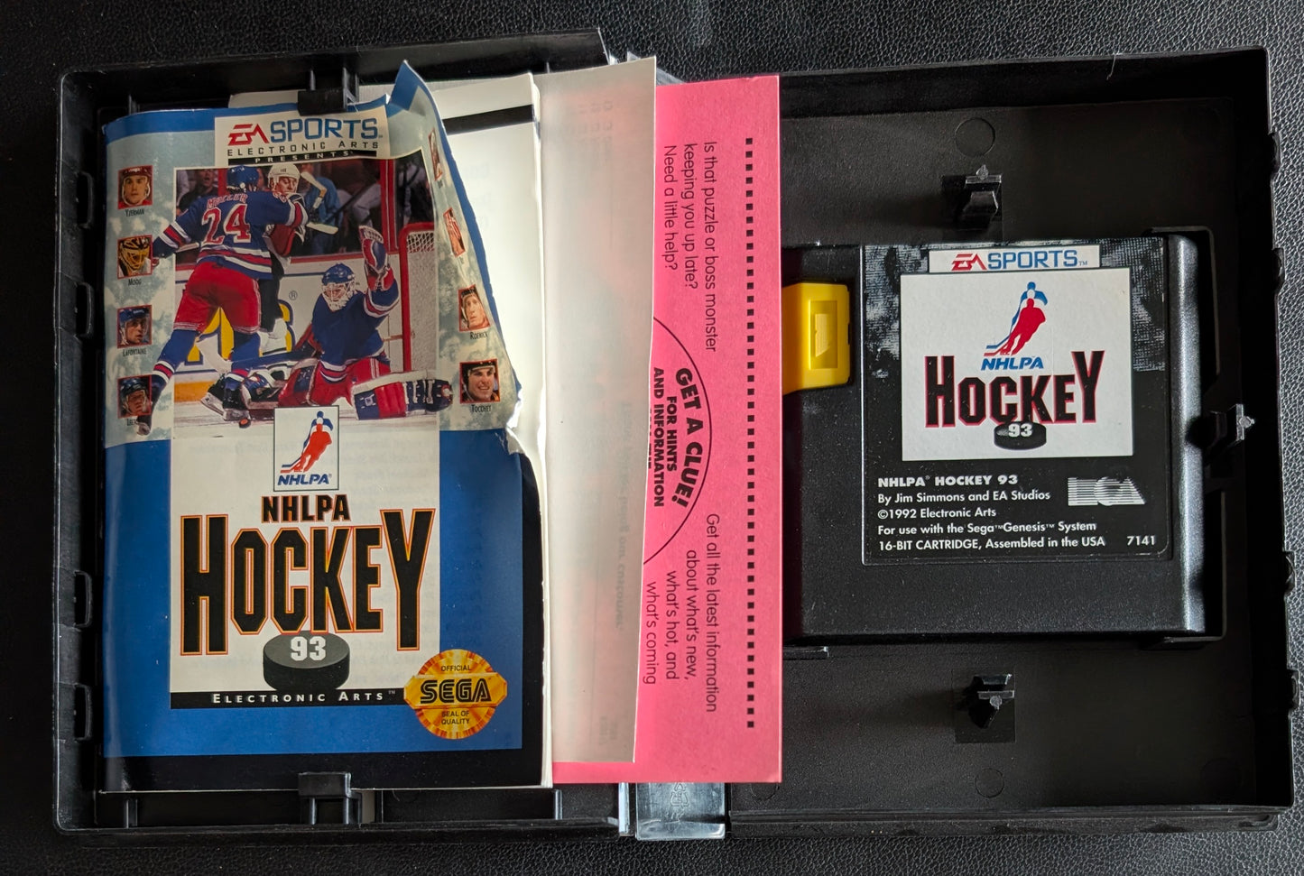 NHLPA Hockey '93 - CIB (Sega Genesis) | 1992 | Sports / Hockey