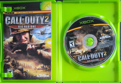 Call Of Duty 2: Big Red One (CIB) OG Microsoft XBOX  Pre-Owned Great Shape Tested & Working CLEAN DISC