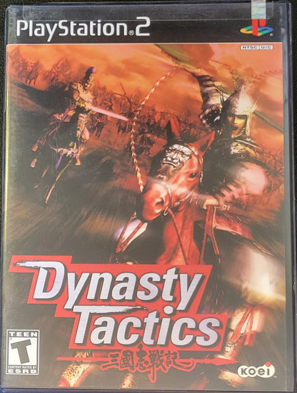 Dynasty Tactics - Sony PlayStation 2 PS2 Pre-Owned Tested & Working Great Shape!