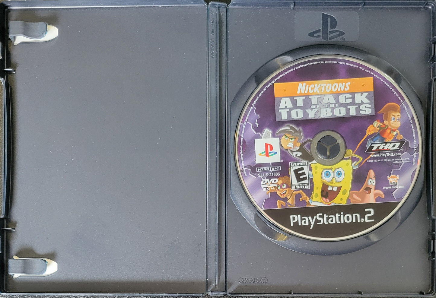 Nicktoons: Attack Of The Toybots - Sony PlayStation 2 PS2 Pre-Owned Tested & Working Great Shape!